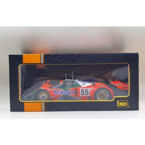 IXO 1:18 MAZDA 787B # 55 Le mans racing car collection of die casting alloy trolley model