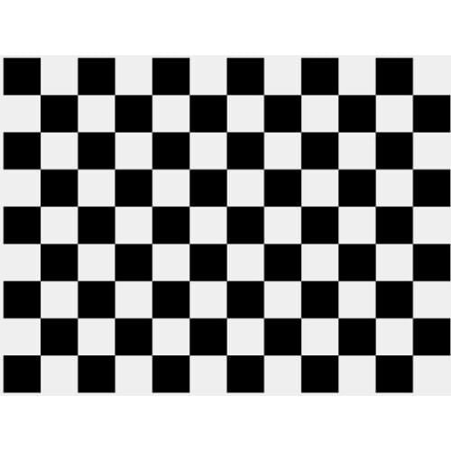 Calibration Board Checkerboard, Aluminum Oxide Material 12X9 Array High-precision Gauge, Visual Optical Float Glass Base Plate