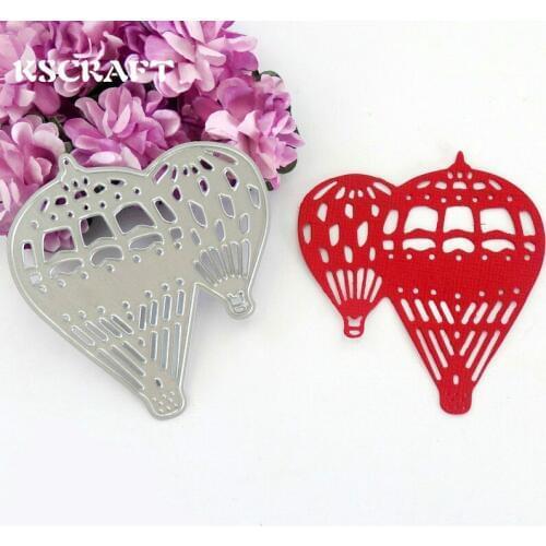 KSCRAFT Hot air balloon Metal Cutting Dies Stencils for DIY Scrapbooking/photo album Decorative Embossing DIY Paper Cards
