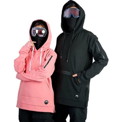 Hot Waterproof 10000 Men Women Skiing Jacket Outdoor Camping Hiking Windproof Sweater Soft Shell Ski Equipment Hooded Mask Coat
