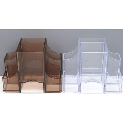 Q1QD Barbershop Multi-Function Storage Box Salon Hairdressing Tools Display Stand Large Capacity Case For Clippers Brush Comb