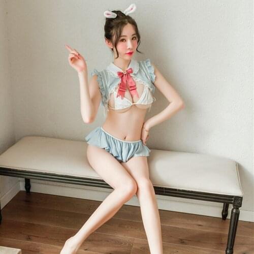 2021new bunny girl uniform cute lingerie sexy suit sexy skirt for sex naughty lingerie adult party sex costume japanese lingerie