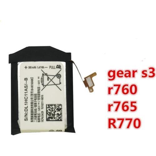 New Original eb br760 Battery EB-BR760ABE For Samsung Gear S3 Frontier Classic EB-BR760A SM-R760 SM-R770 SM-R765 380mAh