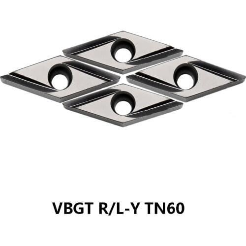 Original VBGT110301 VBGT110302 VBGT110304 VBGT160402 VBGT160404 R-Y L-Y TN60 Carbide Inserts VBGT 160404 Turning Tools