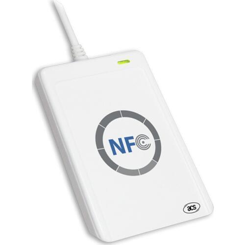 Original USB ACR122U NFC RFID Card Reader Writer For all 4 Types of NFC (ISO/IEC18092) Tags +1 SDK CD