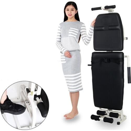 Lumbar disc stretcher cervical household whole body tractor tractor traction bed folding bed guards health protective devices