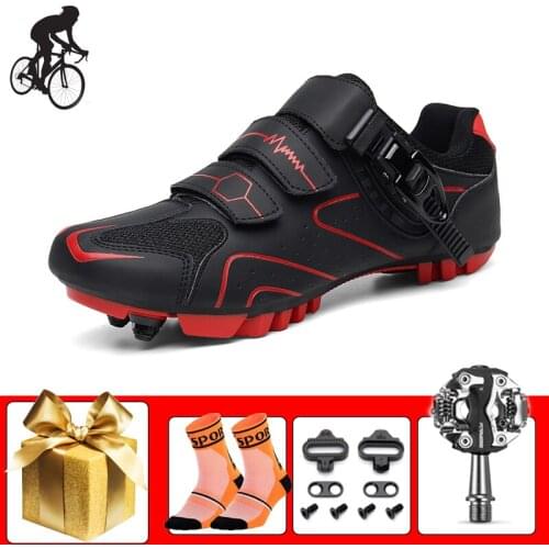 Professional Mountain Bike Sneakers Men Women Cycling Shoes Outdoor Mtb Shoes Add Sapatilha Ciclismo Spd Pedals Wear-resistant