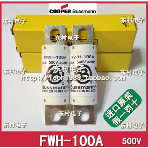 [SA]Original BUSSMANN fuse FWH-100A FWH-100B 500V fuse--5PCS/LOT
