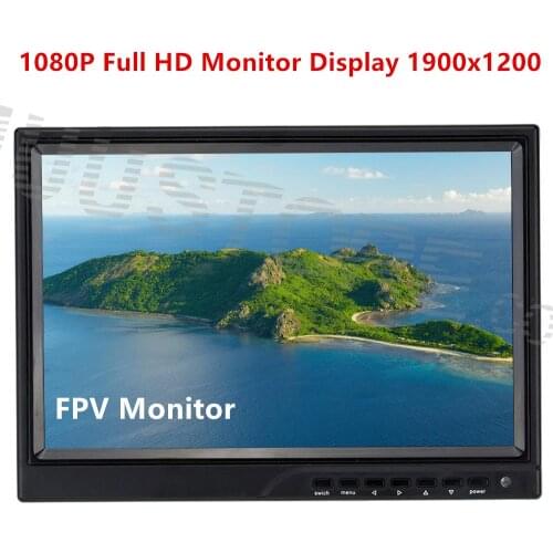 SKY-1000A Full HD 10 inch Monitor 1900x1200 High Resolution IPS LED 1080P Display Compatible with DJI FPV Tx Rx System HDMI Port