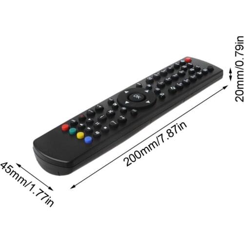 Remote Control Controller Replacement for Vestel Telefunken RC1912/for Celcus DLED32167HD/Toshiba/Hitachi/Teletech TV E56B