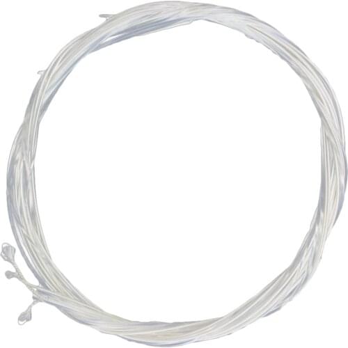 1 Set/6PCS Anti-rust Nylon with Metal Classical Guitar Strings E/A/D/G/B/E White