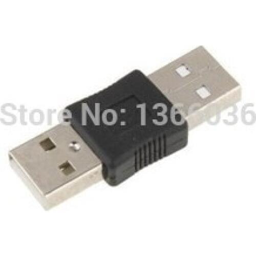 1000pcs high quality Male USB to male USB Adapter Converter free shipping