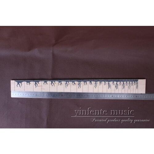 2 pcs 25.5" Maple wood Guitar Fretboard Fingerboard Fretless Guitar parts INlaid #5