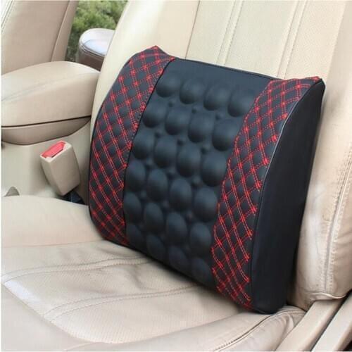 Car Electric Lumbar Pad Back Seat Cushion 12V For Alfa Romeo 147 156 159 Alfetta Berlina Brera Mito Giulia Milano