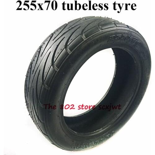 Free Shipping 255x70 Electric Scooter Vacuum Tire Folding Mini Leisure Car 10 Inch Electric Scooter Balancing Car Tubeless Tyre