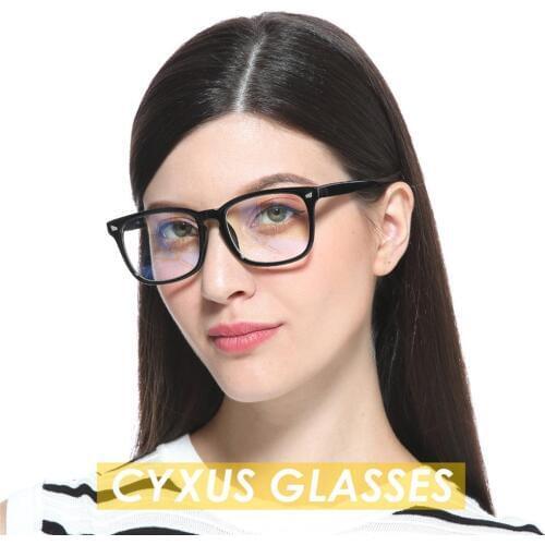 Cyxus Anti Blue Light Computer Glasses for Anti Eye Eyestrain TR90 Frame Upgrade for Women Eyewear 8282
