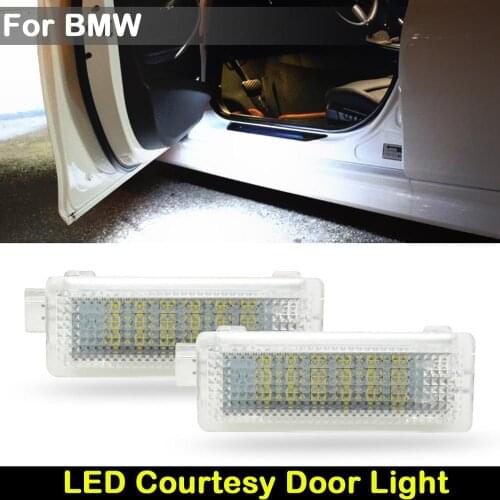 For BMW E81 F20 E90 E91 E92 E93 E60 E61 F07 F10 F11 F18 E63 E65 F01 F02 E83 X3 F25 E70 white LED Courtesy door Lamp door light