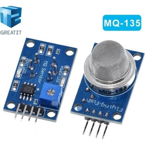 GREATZT New MQ135 MQ-135 Air Quality Sensor Hazardous Gas Detection Module For Arduino M2 PromotionHot New Arrival