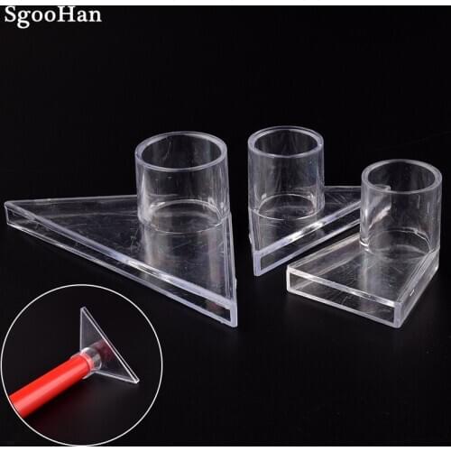 1~5pcs I.D 20~25mm Transparent Acrylic Aquarium Fish Tank Pump Duckbill Water Outlet Nozzle Duckbilled Return Pipe Fitting