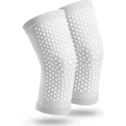 2pcs Self Heating Support Massager Foot Knee Pads Knee Brace Warm for Arthritis Joint Pain Relief and Injury Recovery