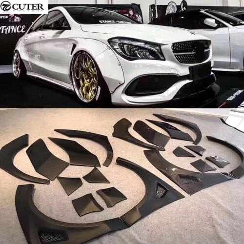 W117 C117 CLA250 CLA260 CLA45 Wide car body kit Car wheel eyebrows For Benz W117 C117 CLA250 CLA45 14-15