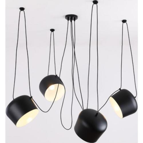 Custom Modern Spider Industrial Pendant Lights for Diving room/Restaurants Kitchen Pendant Lamps E27 Fixtures LED Hanging Lamp