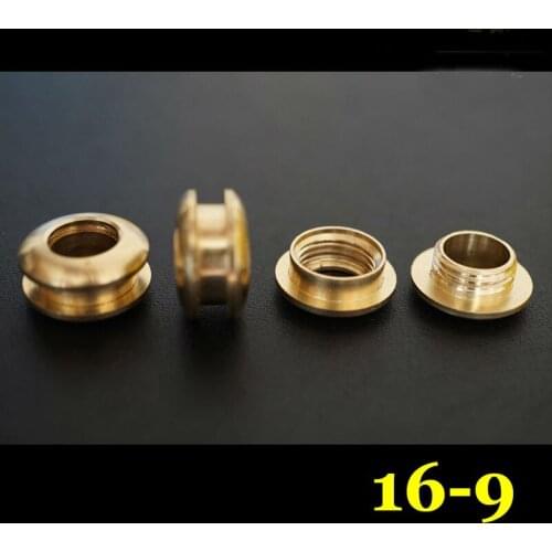 50pc Q24-16-9 Solid Brass belt screw Chicago Screw Leathercraft