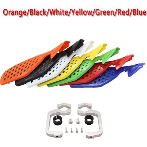 1 Pair Motorcycle Hand Guards 22mm 28mm Handguard Protector 7 Colors For SX EXC XCW SMR Motocross Hanguards