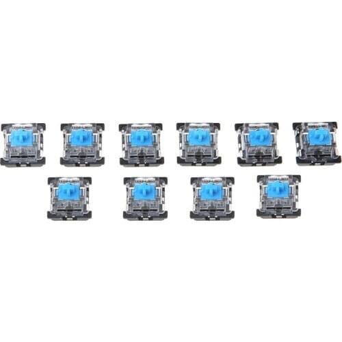 10Pcs 3 Pin KeyCaps Brown/Blue Mechanical Keyboard Switch for Cherry MX Keyboard