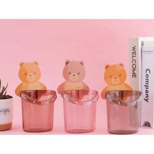 Bathroom Toothbrush Holder Toothpaste Storage Rack Wall Mount Toothbrush Stand 100% Brand New and High Quality