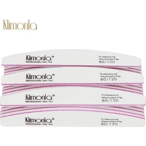 50Pcs lime a ongle Professionel Nail Files 80/120 Grit Buffer Pedicure and Manicure DIY Nail Tools Nail Beauty Salon Acessorios