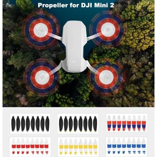 8pcs/16pcs New DJI Mini 2 Propeller for Mavic Mini 2/SE 4726 Low Noise Easy to Install Props Replacement Blade In Stock