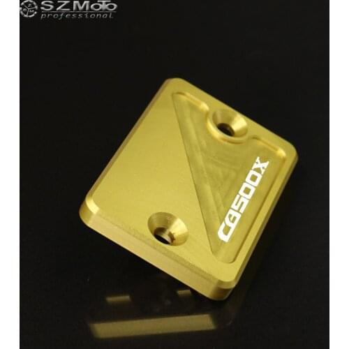 For HONDA CB500X CB 500X CB500 2013-2017 2016 2015 Motorcycle Accessories Front Brake Master Cylinder Fluid Reservoir Cover CNC