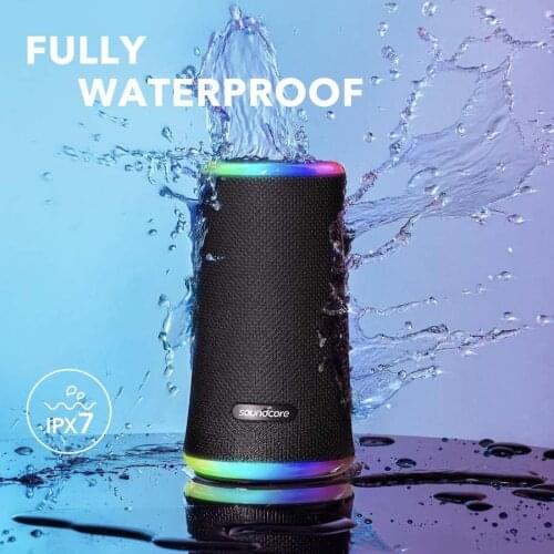 Soundcore Flare 2 Portable Bluetooth Speaker IPX7 Waterproof Outdoor Subwoofer Wireless Sound Column LED Light Stereo Speaker