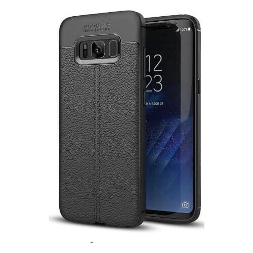 Adtismark For Samsung Galaxy S8 Plus S7 edge Case Luxury Brand Silicone Leather Phones Covers For Samsung Galaxy S7 S8 Case