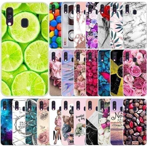 Case For Samsung A40 Case Soft TPU Phone Back Cover For Samsung Galaxy A40 Silicon Case Coque Capa A 40 A405 A405F Bumper Capas