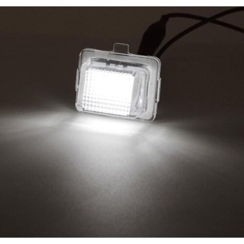 For W204(5D) W221 W212 C216 C207 C E S CL Class Canbus LED Number License Plate Light White 6000K