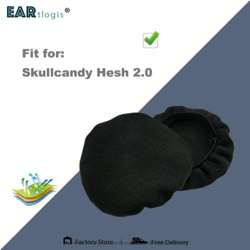 1 pair of Sleeve Stretch Covers Sweat Absorption Washable Germproof Deodorizing for Skullcandy Hesh2 Hesh 2.0 2 Headset