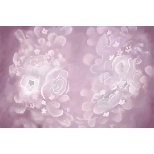 Plants Backdrop Mauve Rose Photography Background Celebration Photo Booth Studio Decor