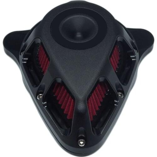 Multi-Angle Air Cleaner Air Filter Matte Black For Harley Sportster XL 04-19 Dyna 00-17 Softail 00-18 Touring FLHX FLHR 00-2018