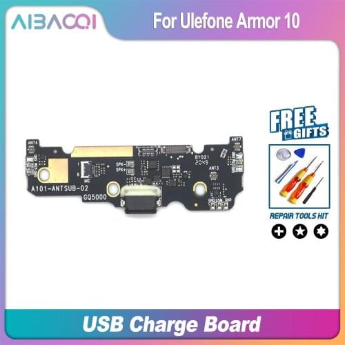 AiBaoQi Brand New USB Board Base Charging Port Board Module Accessories For Ulefone Armor 10 Phone