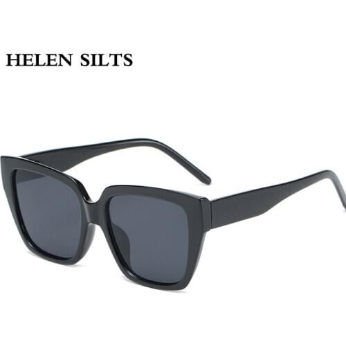 Vintage Shades Square Sunglasses Women Brand Designer Oversized ladies Sunglasses Fashion Black Female Glasses UV400 Eyewear