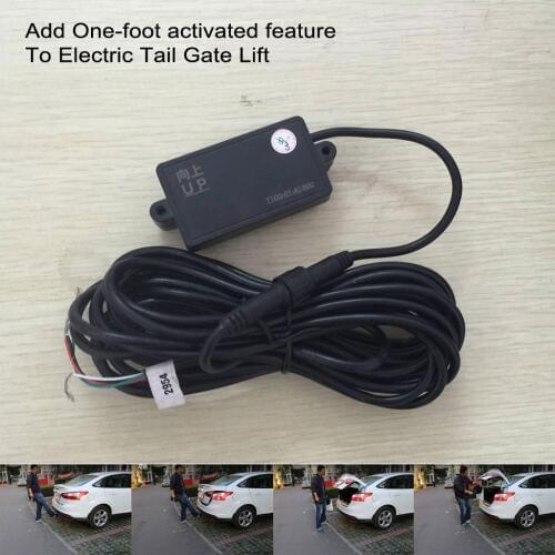 One-foot activated induction module for Smart Auto Electric Tail Gate Lift