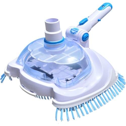 Pool and Spa Vacuum Head Transparent Manual Suction Machine Cleaning and Maintenance Tools