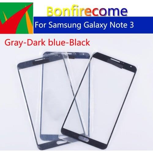 10pcs\lot Touchscreen For Galaxy Note 3 Note3 N900 N9005 N900F SM-900F N9002 N9000 LCD Front Outer Glass Touch Screen Lens
