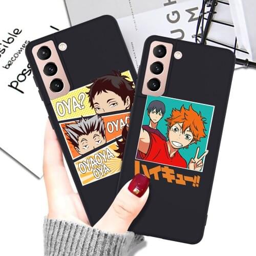 Anime Oya Haikyuu Case For Samsung Galaxy A50 A51 A70 A71 A21S A22 A31 A32 A40 A52 A72 A82 S20 FE S21 Plus Ultra Silicone Cover