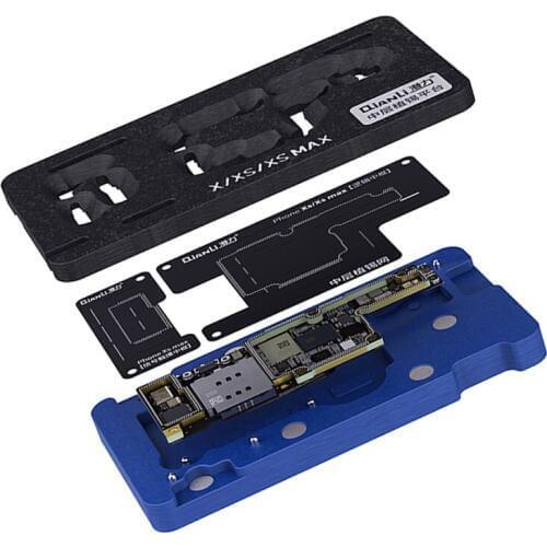 BGA Reballing Stencil for iPhone X/XS/XS MAX/11/11 Pro/11 Pro Max Motherboard Middle Layer Plant Tin Platform Soldering Net