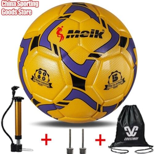 High quality football, TPU patch hot glue, primary school training match 4 football, football, free air pump + air needle + bag