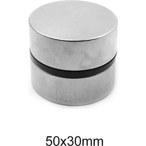 1PC 50x30 MM Thick Big Round NdFeB magnets 50mm X 30mm Neodymium Magnet Disc 50x30mm N35 Permanent Magnet Strong 50*30 mm
