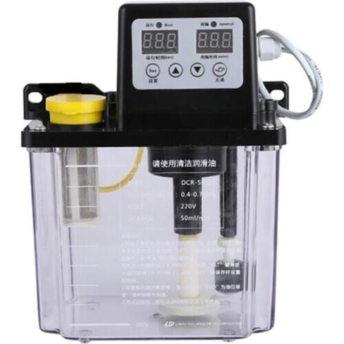 1L Lubricating Oil Pump Automatic Lubricating Oil Pump Electronetic Lubrication Pump Lubricator
